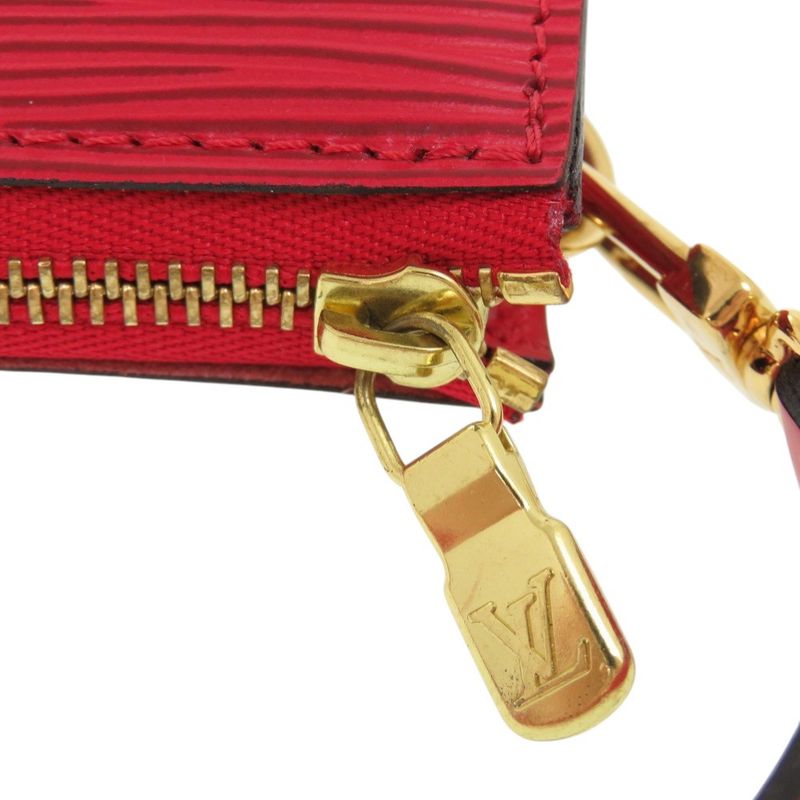 Louis Vuitton Pochette Accessoires Pouches Epi M52947 Castilian Red Pouch LV