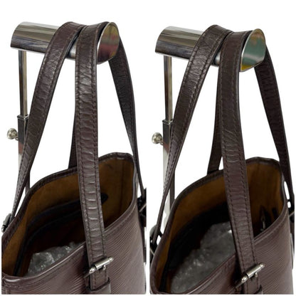 Louis Vuitton Bucket PM Bucket Bag Bucket Bag Marais Epi Leather Brown