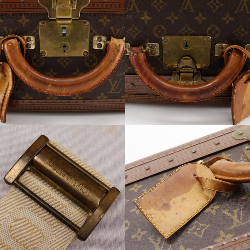 Louis Vuitton Arzeal 75 M21225 Monogram Canvas Brown Unisex Trunk