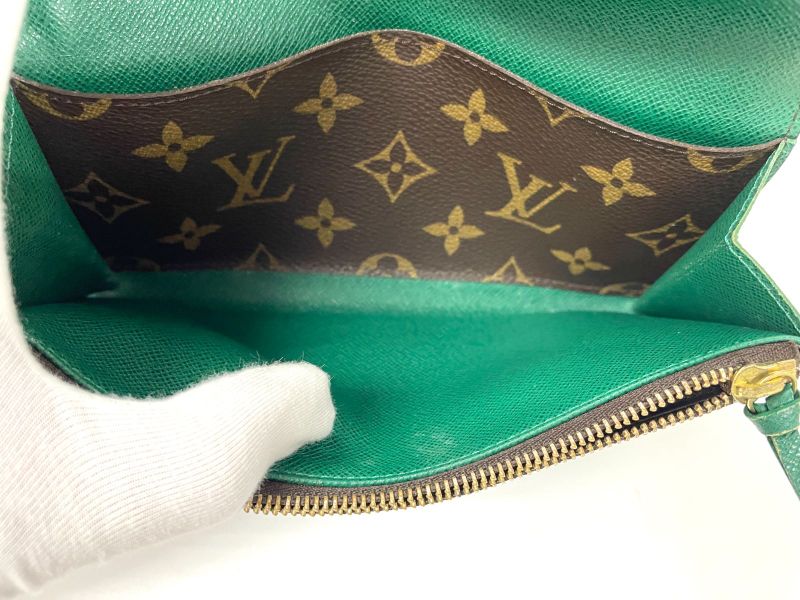 Louis Vuitton Monogram Portefeuille Emilie Zipper Long Wallet M60137 Brown And