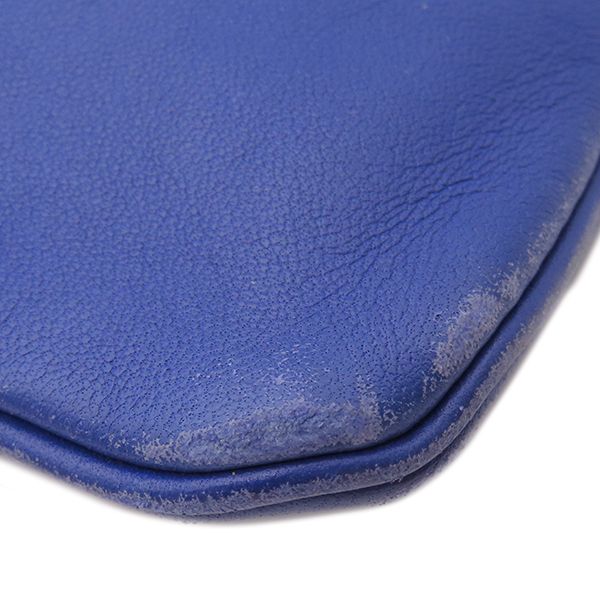 Hermes Shoulder Bag Sac Aline Mini Swift Blue Electric Silver Hardware Blue D