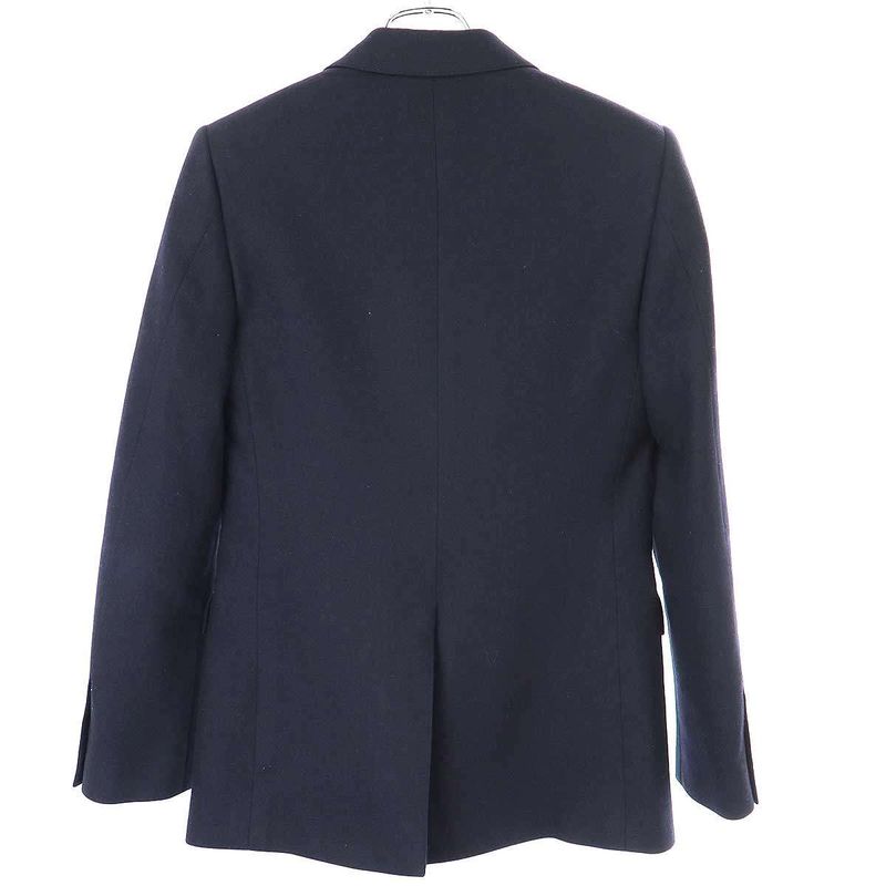 Celine Cashmere Flannel 2b Tailored Jacket 2v742561f Navy 34
