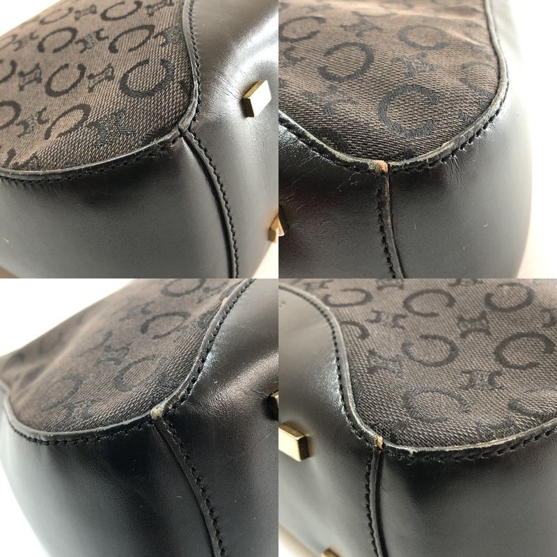 Celine Macadam One Shoulder Bag Mc99 1 Black