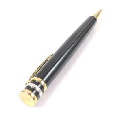 Cartier Trinity Twist Ballpoint Pen Black Gold Silver With Case