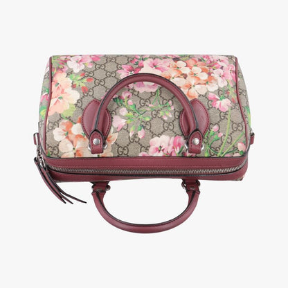 Guccigg Supreme Beige And Pink-brown And Multicolor PVC Coated Canvas 409529i019