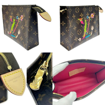 Louis Vuitton M13762 Monogram Trio Poche Toilette X Takashi Murakami