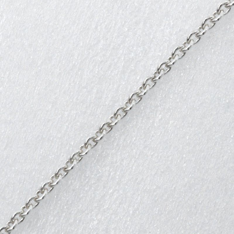 Tiffany & Co Open Heart Elsa Peretti 925 Silver Ladies 4.8g Necklace