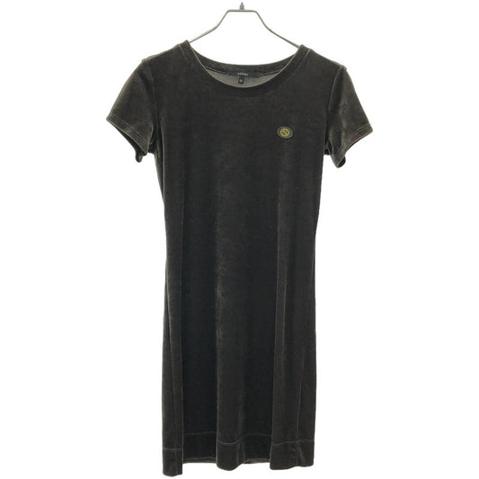 Gucci Interlocking Velour Dress 271473 X8806 Brown XS