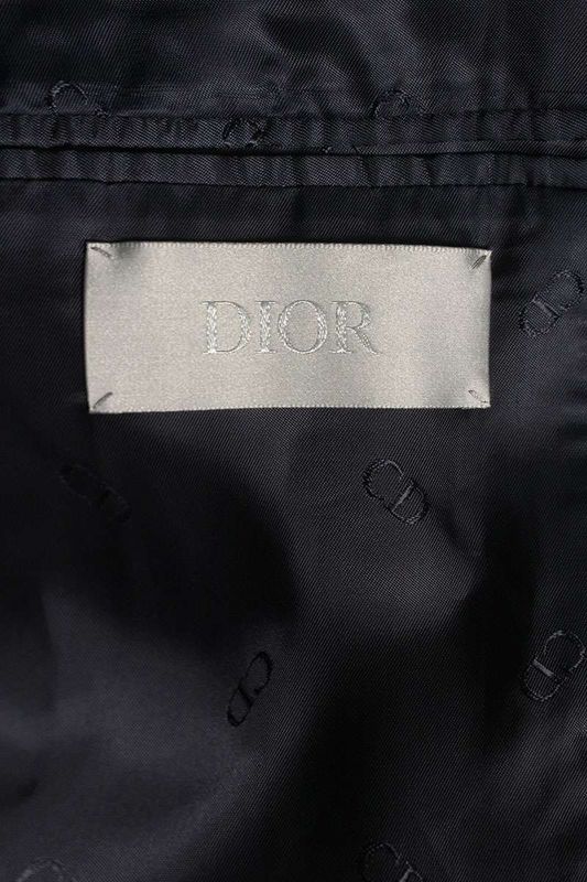 Dior 933c222b5449 Tailored Jacket With All Over Oblique Pattern Men's 50