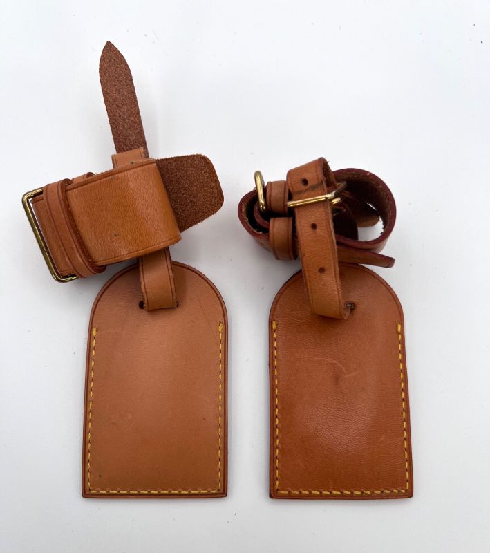 Louis Vuitton Name Tag Poinier Handle Holder 09bs264