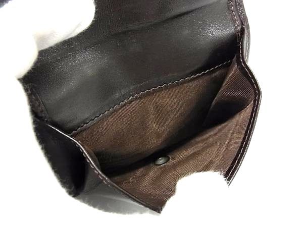 Fendi Zucca Pattern Canvas Bifold Wallet Women's Brown And Black Fm3124