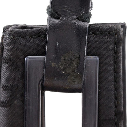 Gucci One Shoulder 001998 X GG Nylon Black Ladies Shoulder Bag