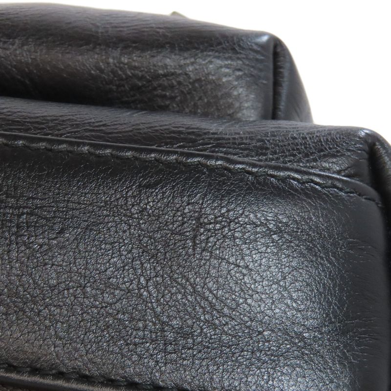 Balenciaga 580026 Logo Backpack Daypack Calf Women