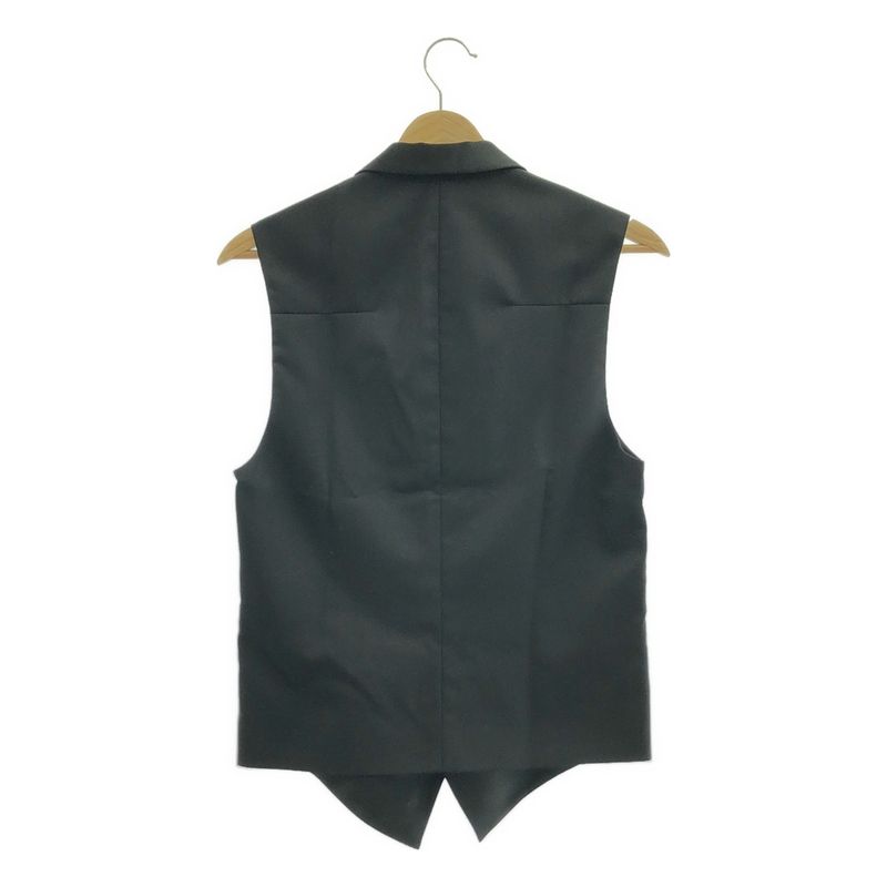 Dior Homme Dior Homme - Narrow Lapel Gilet Vest - 44 - Black - Men's