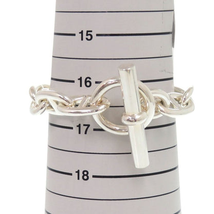 Hermes Chaine D'ancre TGM 11 Frames Silver 925 Bracelet 1502 Hermes
