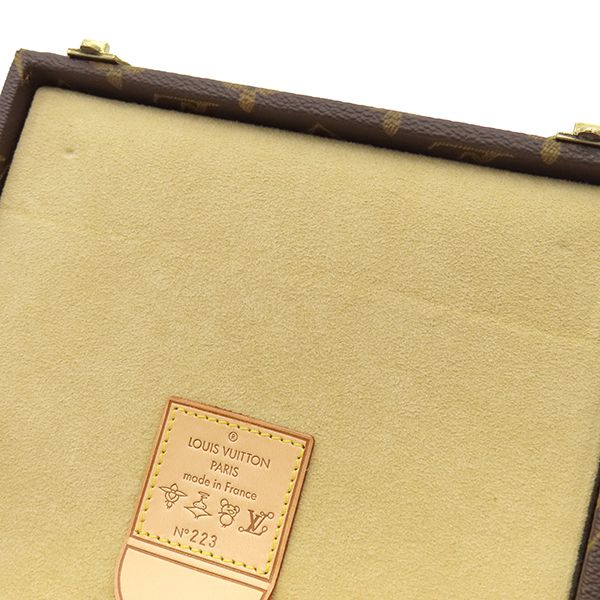 Louis Vuitton Small Jewelry Box Monogram Canvas Monogram X Multicolor Gold