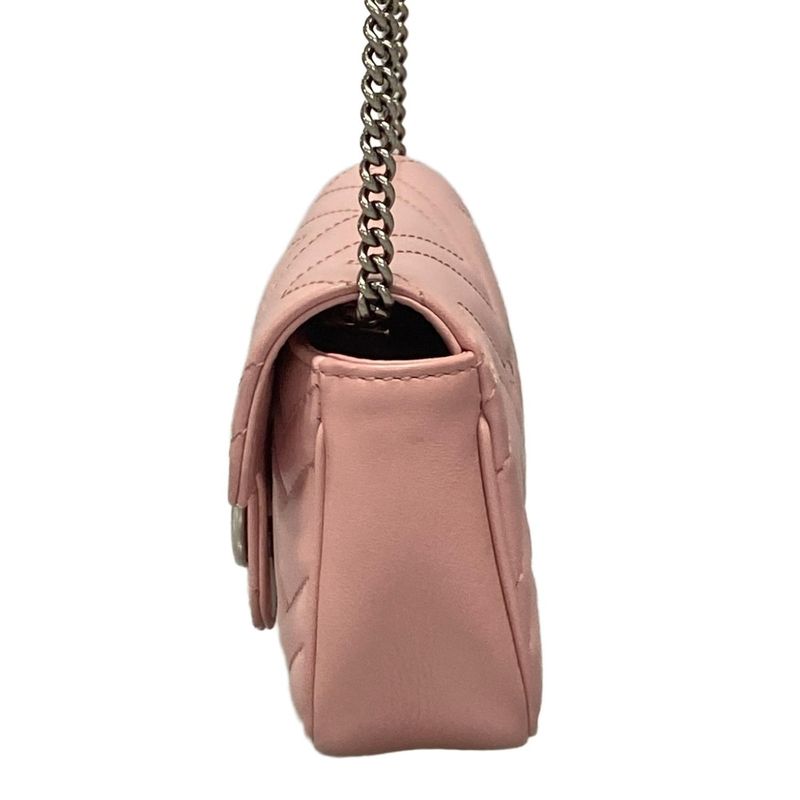 Gucci G Marmont Mini Shoulder Bag G Marmont Mini Shoulder Bag 476433 Pink Key