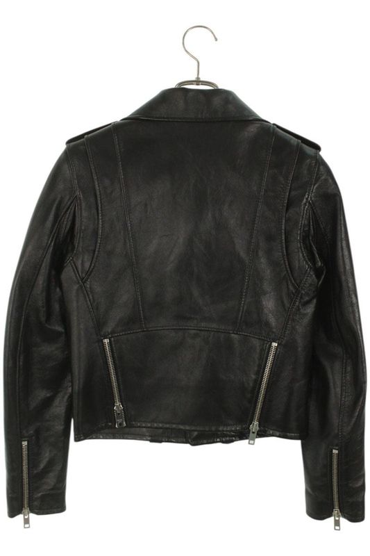 Celine 2e134050o Classic Biker Leather Jacket Women's 34