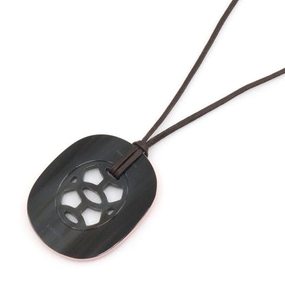 Hermes Lift GM Buffalo Horn Pink/brown Ladies 16g Necklace