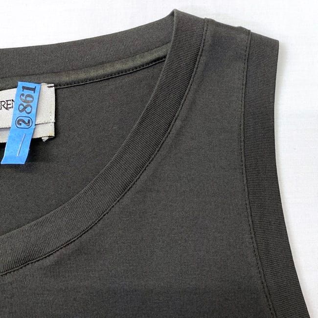 Yves Saint Laurent Tank Top Gray XS Cleaned Ladies