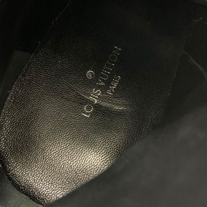 Louis Vuitton Afterglow Line Monogram Boots Short Shoes Leather Black