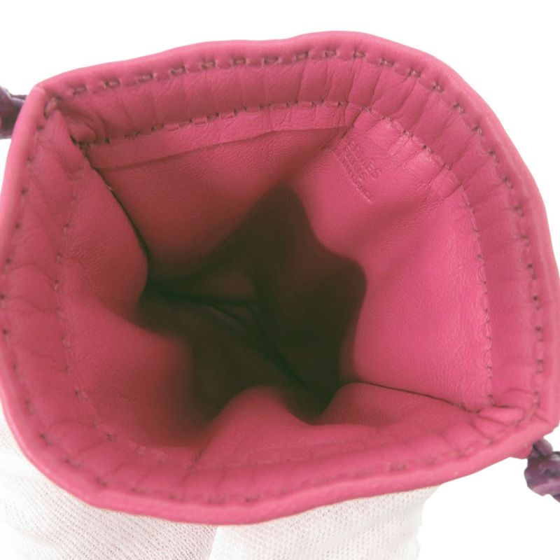 Hermes Pochette Pillow PM Añomiro Pinkish Pouch 1294 Hermes