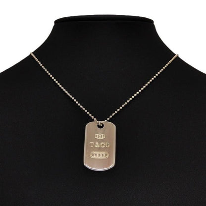 Tiffany & Co Tiffany & Co 1837 Dog Tag Necklace Sv925 229g Silver