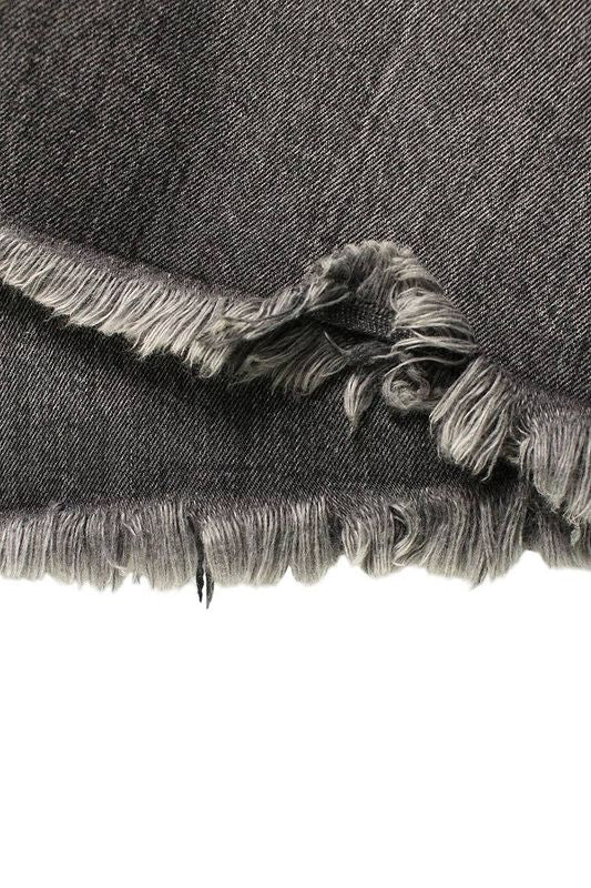 Balenciaga 657621 Tbp47 Cut-off Denim Half Pants Men's XS