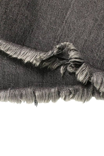 Balenciaga 657621 Tbp47 Cut-off Denim Half Pants Men's XS