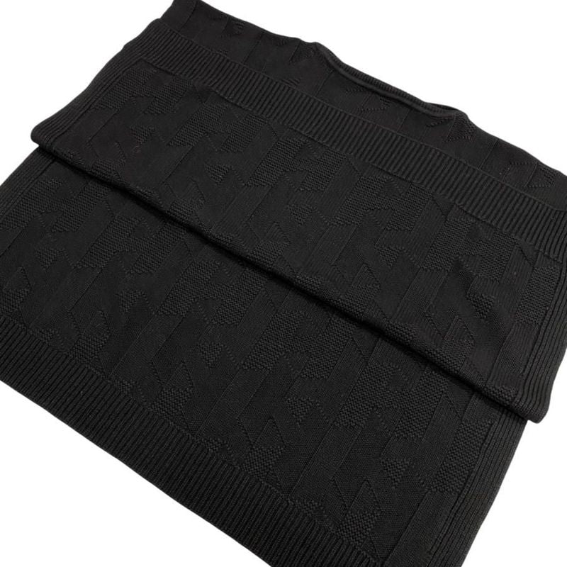 Hermes Poncho Rectangle H4h2904d30234 Size 34 Cape Style H Motif Wool Black