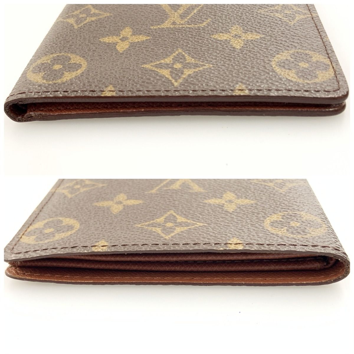 Louis Vuitton Monogram Porte Bier 10 Cult Credit Bifold Short Wallet M60883