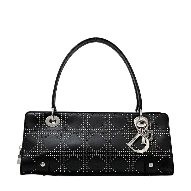 Christian Dior Semi Shoulder Bag F21666 Black