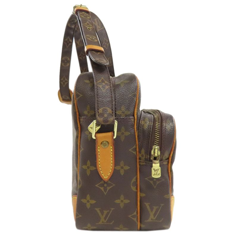 Louis Vuitton M45244 Nile Shoulder Bag Monogram Canvas Women