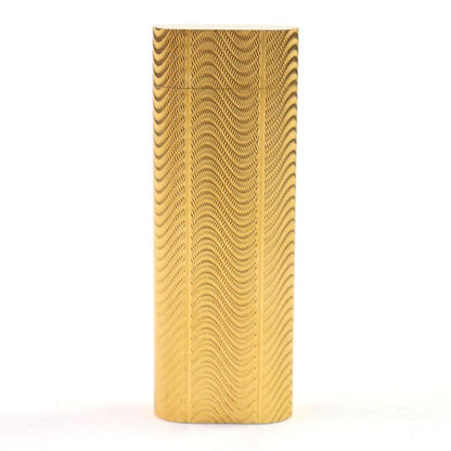 Cartier Wave Pattern Oval Form Roller Type Smoking Toy Gas
