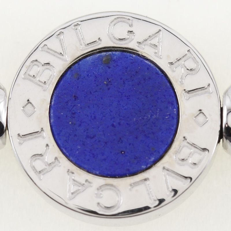 Bvlgari Bulgari Lapis 18kwhite Gold × Lapis Lazuli #9 Ladies 6.0g Ring