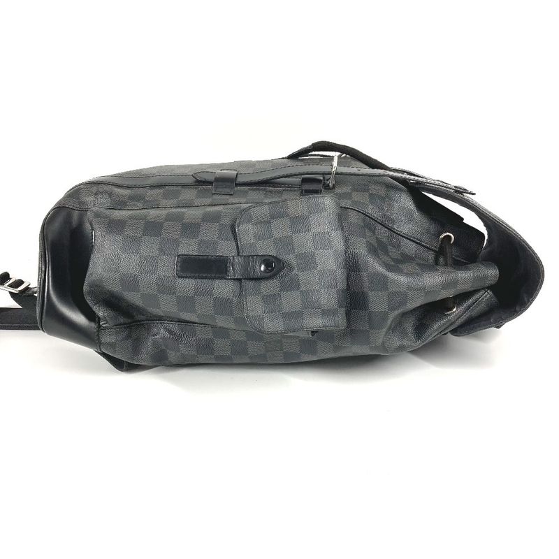 Louis Vuitton Backpack Sac Christopher MM Christopher MM N41379 Damier Graphite