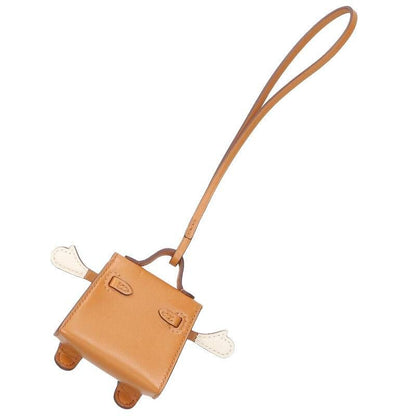 Hermes Kerry Doll Engraved U Ghardware Tadelakt Chevre Mizor Charm Men's