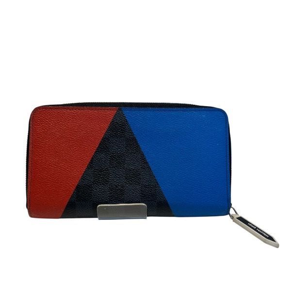 Louis Vuitton Damier 2017 America's Cup N41631 Round Zipper Bifold Wallet For