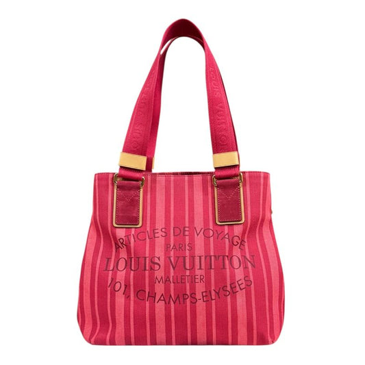 Louis Vuitton Plan Soleil Cabas PM Tote Bag Canvas M94146 Pink Ladies Louis