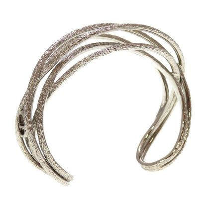 Christian Dior CD Logo Metal Silver Bracelet Bangle 0029 Christian Dior