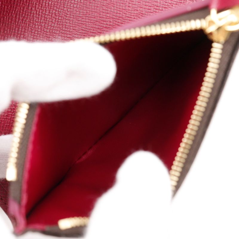 Louis Vuitton Portefeuille Victorine Fuchsia Monogram M41938 Monogram Canvas