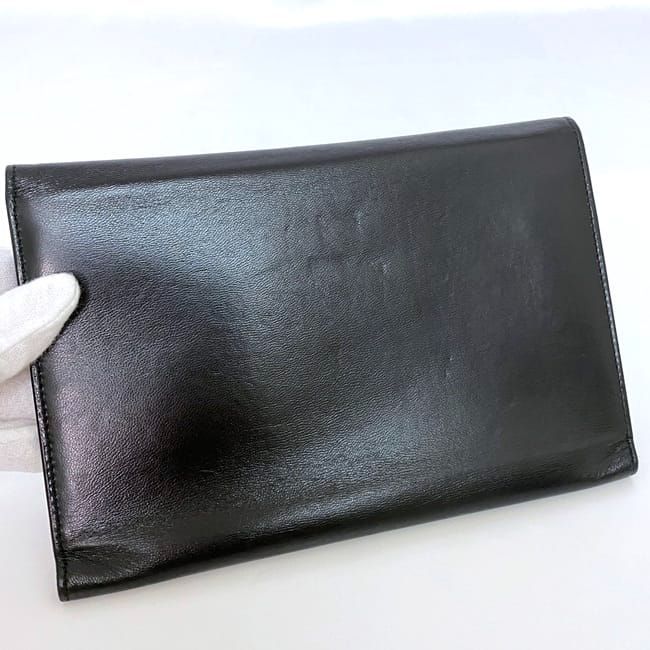 Loewe Trifold Wallet Ec21948 Black Anagram Nappa