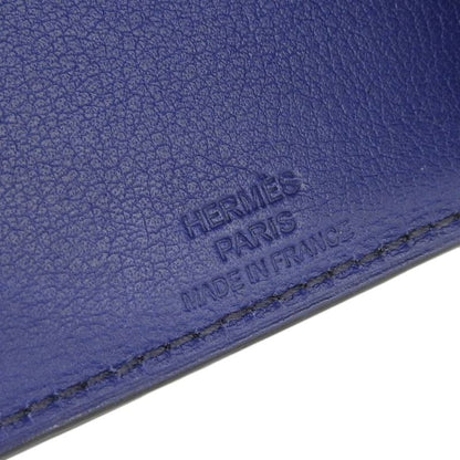 Hermes 2016 Item AM 012 UH Leather Card Case Pass Business Card Bifold Holder