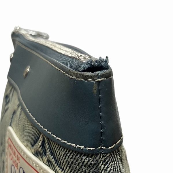 Louis Vuitton Monogram Washed Denim Pochette To Go M82313 Bag Clutch Bag Second