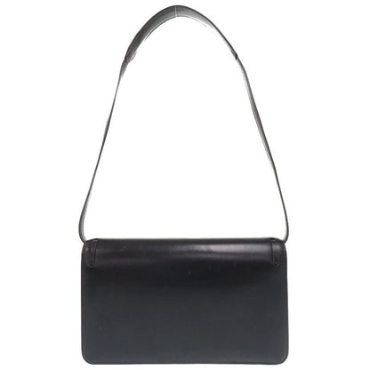 Hermes Tassel Vintage Box Calf Navy Gold Hardware 00R Engraved Shoulder Bag