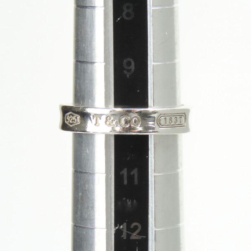 Tiffany & Co Ring 1837 Silver 925 Approx 3.9g Silver Simple Accessory Ladies