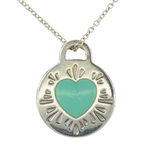 Tiffany & Co Necklace Return To Round 925 Silver Approx 4.0g Silver Tiffany &