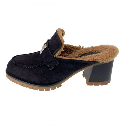 Hermes Boa Mules Flore