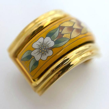 Hermes Earrings Ec21464 Gold GP Cloisonne