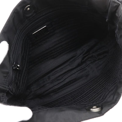 Prada Chain Shoulder B6431 Nylon And Plastic NERO Black Ladies Shoulder Bag